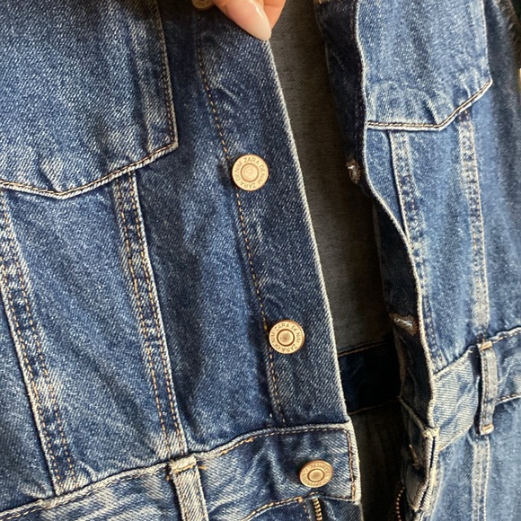 Zara Denim Mini Dress S - Picture 14 of 15